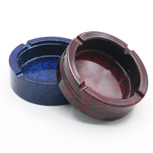 Cross-border selling new round spot color home car ashtray